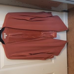 Mauve Pink Lightweight Blazer, Sequin Hearts Women's Size Large